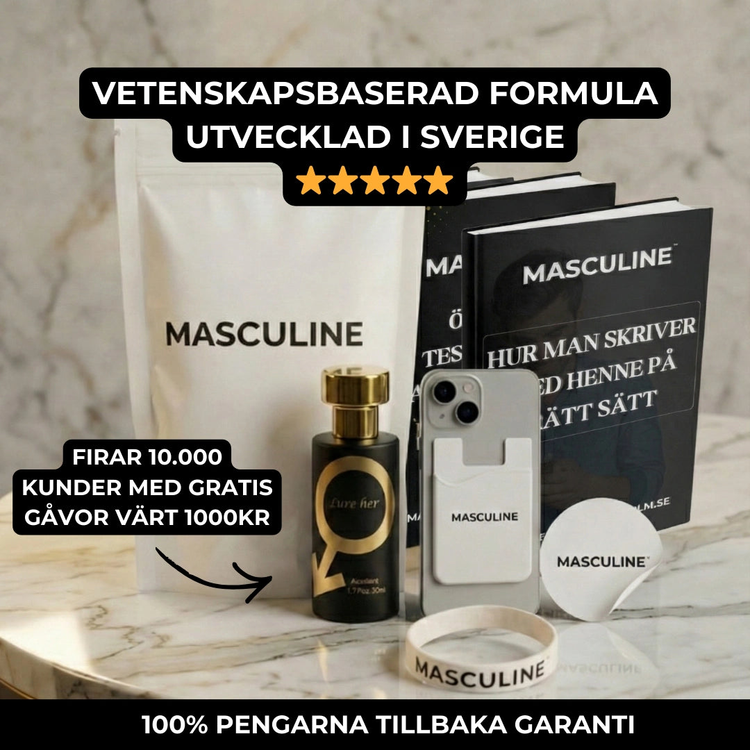 Masculine™ Premium Essence + gratis tilbehørspakke 