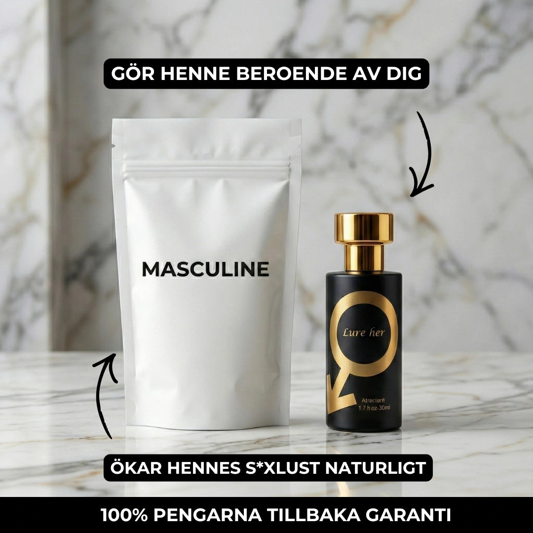Masculine™ Premium Essence + gratis tilbehørspakke 